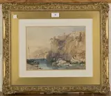 James Duffield Harding, Vico, Bay of Naples, watercolour