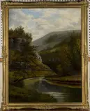 William Mellor, Mountainous Landscape with River