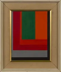 Nils Kölare, Abstract, acrylic on canvas