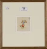 Barbara Vernon Bailey, HW12R Leapfrog, watercolour and ink