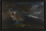 Norman Adams, Landscape with Stormy Sky, oil on canvas