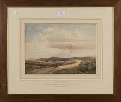 John Mogford, Near Godalming, Surrey, watercolour