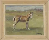 Ronald Ossory Dunlop, Study of a Foal in a Field