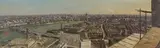 Claude Muncaster, London Skyline from top of Shell Building at Waterloo