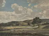 Claude Muncaster, Downs from Bury Gate Marshes