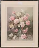 Jack Carter, Still Life Study of Roses and Carnations