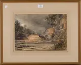 Peter De Wint, Aysgarth Force, Wensleydale, Yorkshire