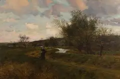 Maud Raphael Jones, An October Afternoon, 1890, oil on canvas