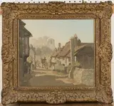 Cyril Graham Guy, Bramber, Sussex, oil on board
