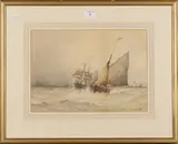 Frederick James Aldridge, Shipping off Katwijk, Holland