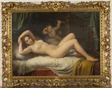 Frederico Oliva, Venus and Cupid, oil on canvas