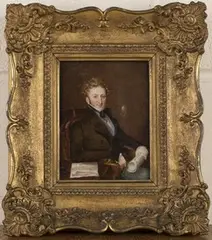 George Freeman, Henry Bishop' (Miniature Portrait of a Gentleman), watercolour on ivory