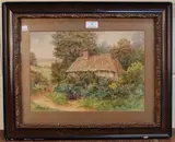 Henry John Sylvester Stannard, Figures outside a Country Cottage