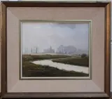 Michael Morris, The Cuckmere River at Alfriston