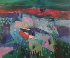 Andy Waite, Monte Oliveto, 2010, oil on canvas