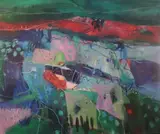Andy Waite, Monte Oliveto, 2010, oil on canvas