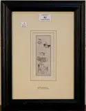 Eileen Soper, The Little Reader, monochrome etching