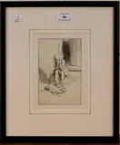 Eileen Soper, Tragedy, monochrome etching