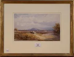 Henry Hine, Henfield Common, 1840, watercolour