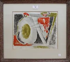 Complement III by Blair Hughes-Stanton, monotype, sold Jun 2015
