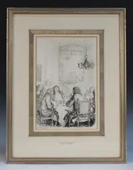 Ernest Howard Shepard, From Everybodys Pepys, pen and ink