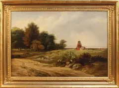 John Watson McLea, Off to War, 1850, oil on canvas