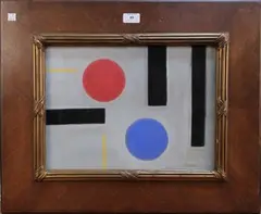 Roy Turner Durrant, Abstract, 1957, pastel