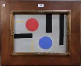 Roy Turner Durrant, Abstract, 1957, pastel