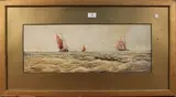 Thomas Bush Hardy, Figures rowing out to Boats
