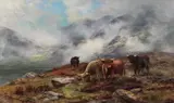 Louis Bosworth Hurt, The Eddying Mists that till the Glen