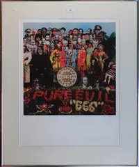 Pure Evil, Bastards, colour serigraph