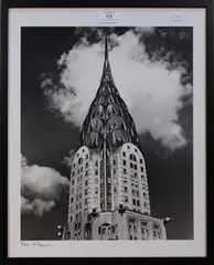 Henri Silberman, Chrysler Day, Close-up, black and white photograph
