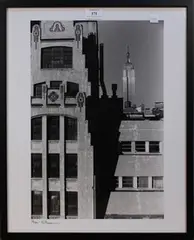 Henri Silberman, Empire State, 22nd Street, black and white photograph