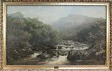 Robert Harwood, On the Plym, Devon, oil on canvas