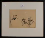 Eileen Soper, Flying Swings, monochrome etching