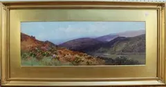 Frederick John Widgery, Lustleigh, Cleave, Dartmoor, watercolour