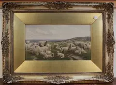 Fred Williamson, Surrey Hills near Ewhurst, 1875, watercolour