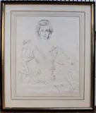 Cecil Beaton, Half Length Portrait of a Lady