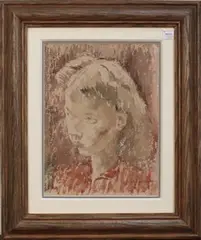 Bernard Fleetwood-Walker, Dawn, watercolour and pencil with scratching out