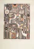 Eduardo Paolozzi, 4 German Songs…, 1975, screen print