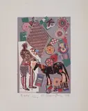 Eduardo Paolozzi, Circus, 1997, screen print