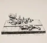 Eduardo Paolozzi, Kew, 1997, monochrome print