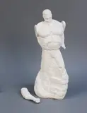 RoboCop by Eduardo Paolozzi, cast plaster, sold Mar 2014