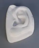 Eduardo Paolozzi, Ear, cast plaster