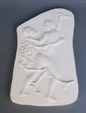 Eduardo Paolozzi, Hunt's Remedy, plaster relief