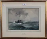 Frank Henry Mason, Naval Patrol leaving Harbour