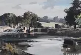 Rowland Hilder, Teston Lock