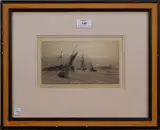 Dover by William Lionel Wyllie, monochrome etching, sold Mar 2014