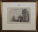 Hercules Brabazon Brabazon, Dresden, charcoal and chalks