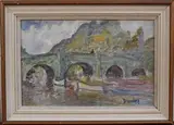 Ronald Ossory Dunlop, View of a Bridge